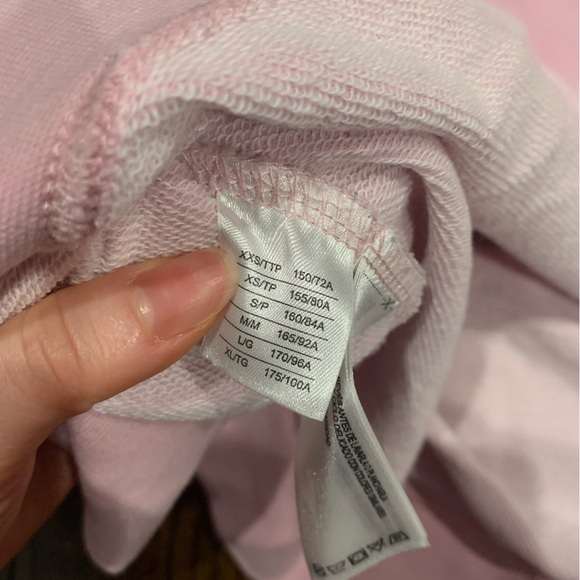 Like New Roots Pink Crewneck Sweatshirt with Side Buttons Pink Women’s Small - Picture 8 of 8